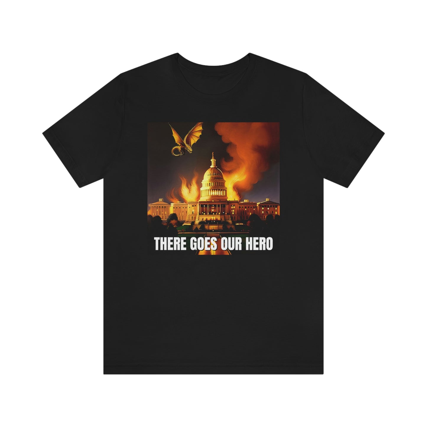 There Goes Our Hero Unisex Jersey Short Sleeve Tee