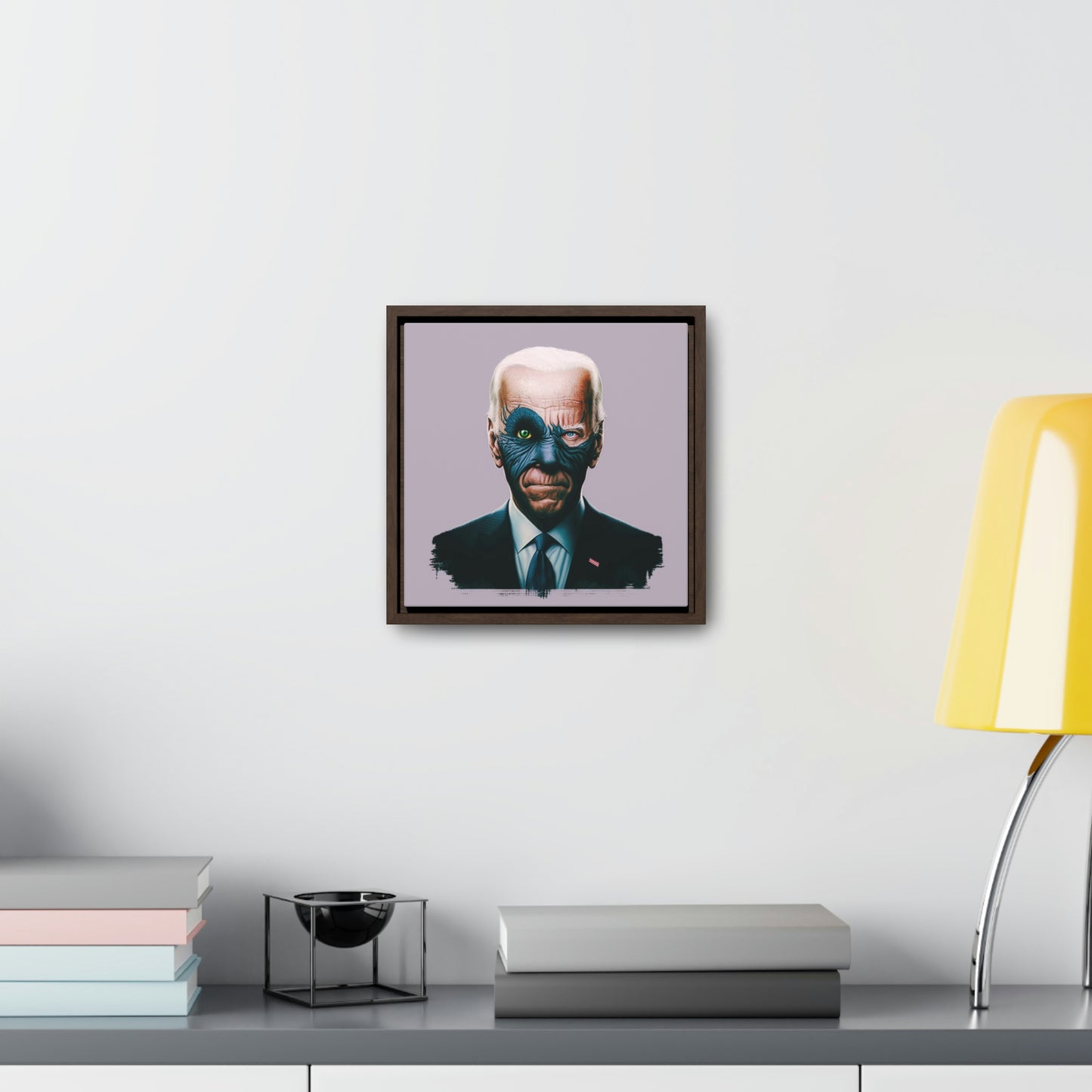 Joe Biden's Presidential Portrait Gallery Canvas Wraps, Square Frame