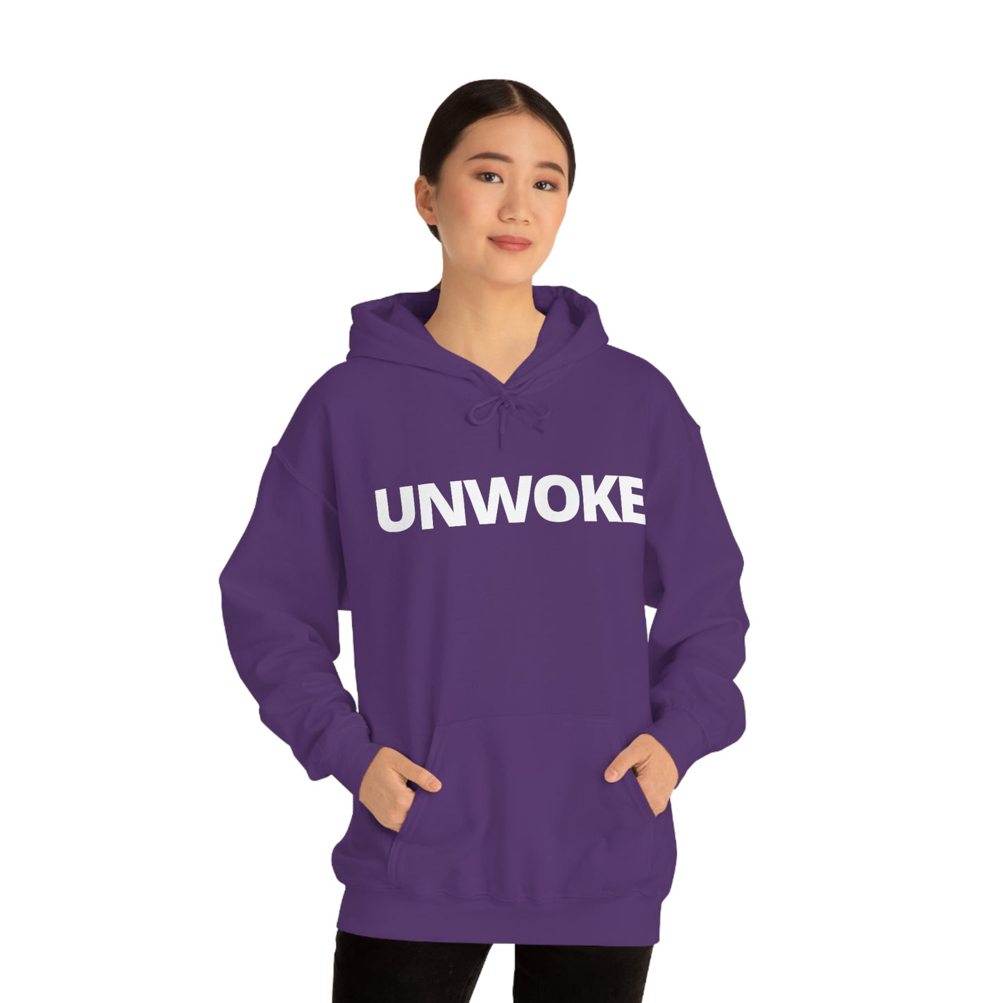 UNWOKE Unisex Heavy Blend™ Hooded Sweatshirt