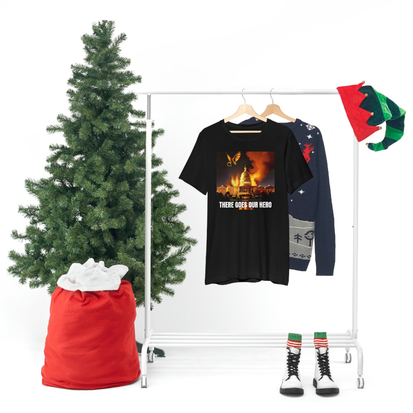 There Goes Our Hero Unisex Jersey Short Sleeve Tee