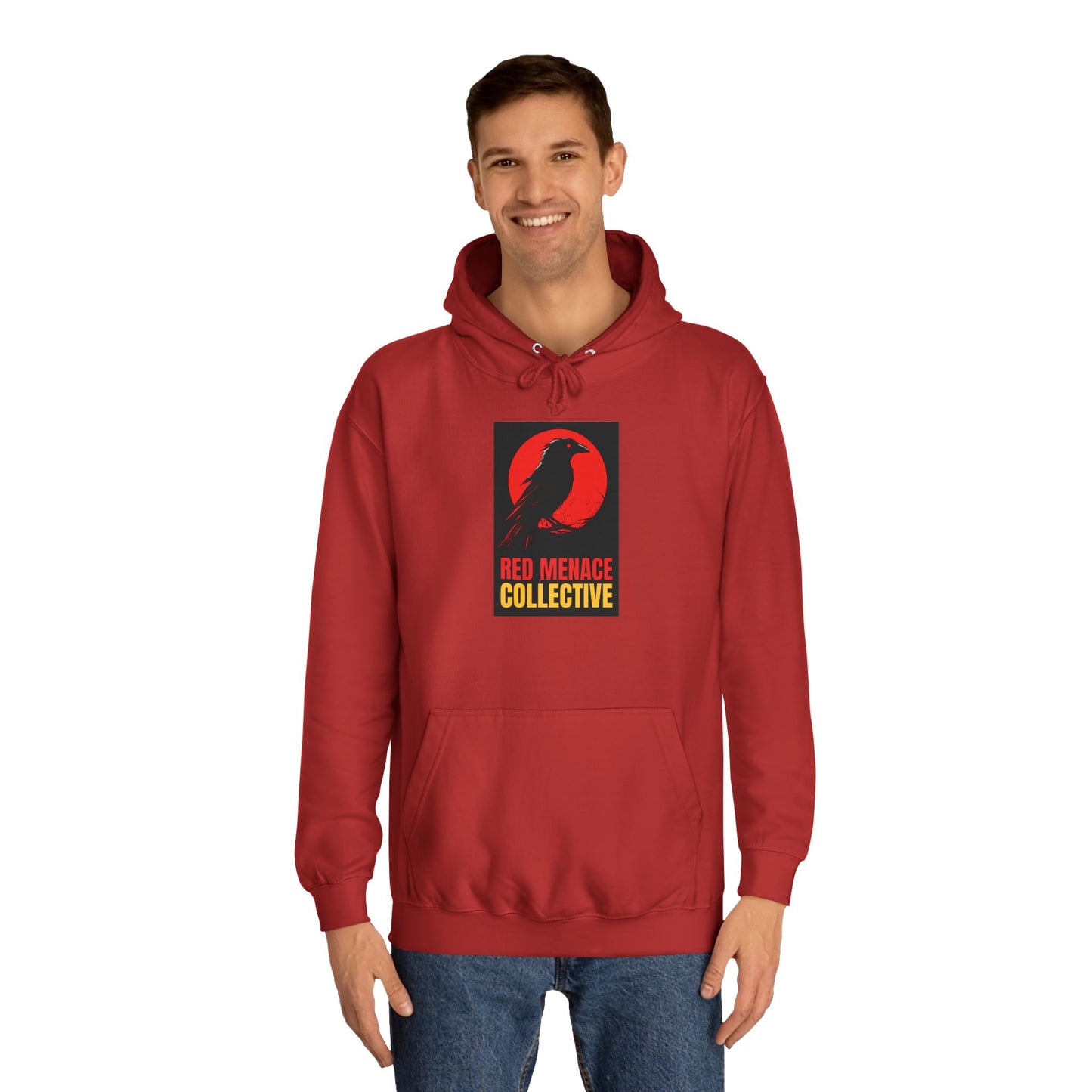 Red Menace Collective - Crow Unisex College Hoodie