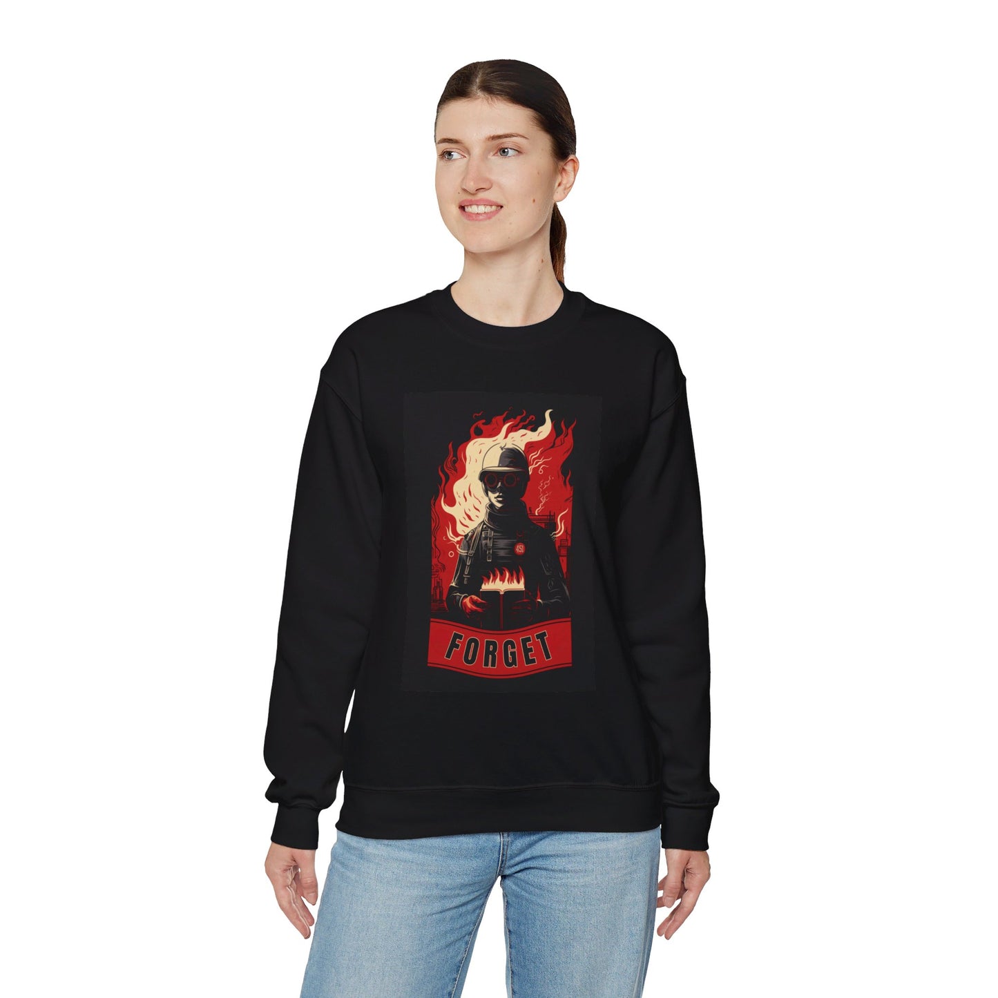 Fahrenheit 451 Unisex Heavy Blend™ Crewneck Sweatshirt