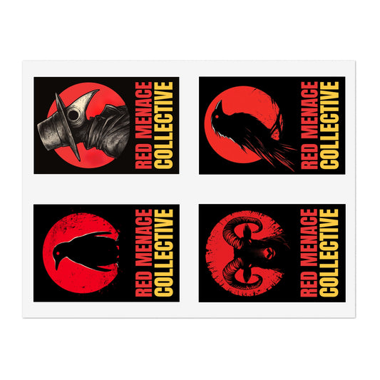 Red Menace Collection Sticker Sheets