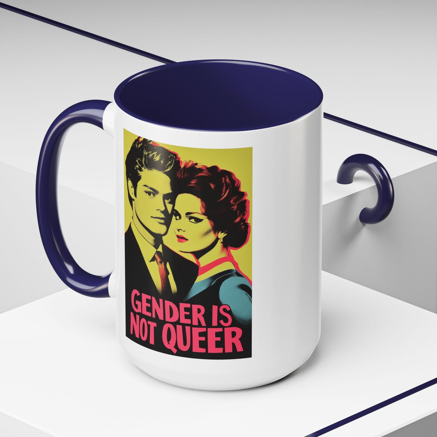 Gender is Not Queer Accent Coffee Mug (11 or 15oz)