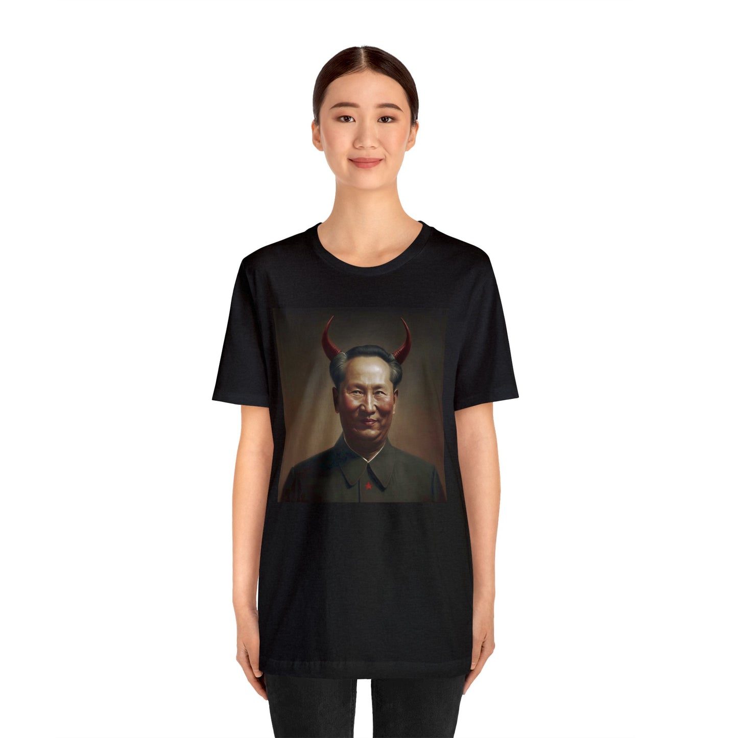 Portrait of The Great Leader Unisex Jersey Short Sleeve Tee