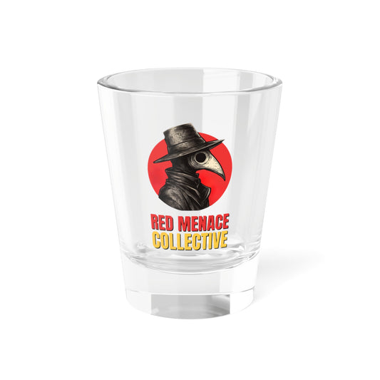 Red Menace Collective Shot Glass, 1.5oz