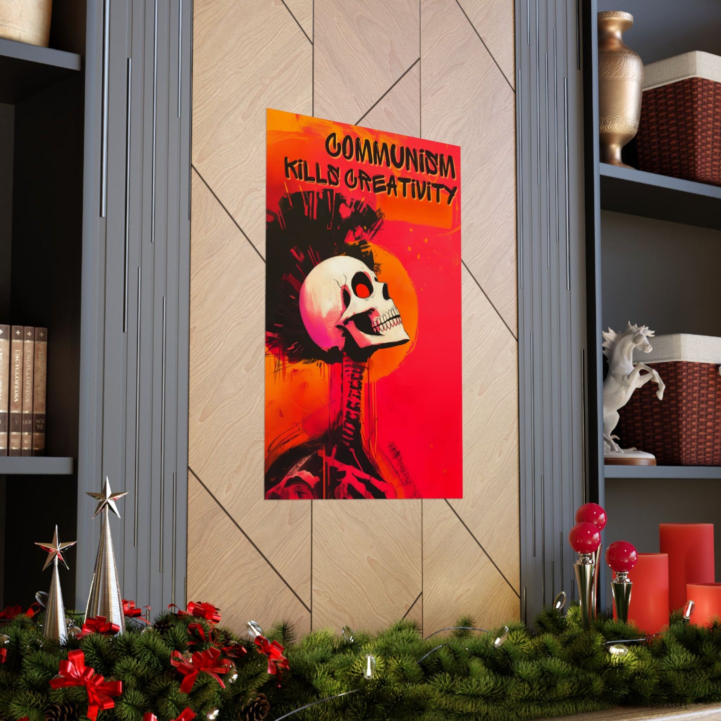 Communism Kills Creativity Matte Vertical Posters