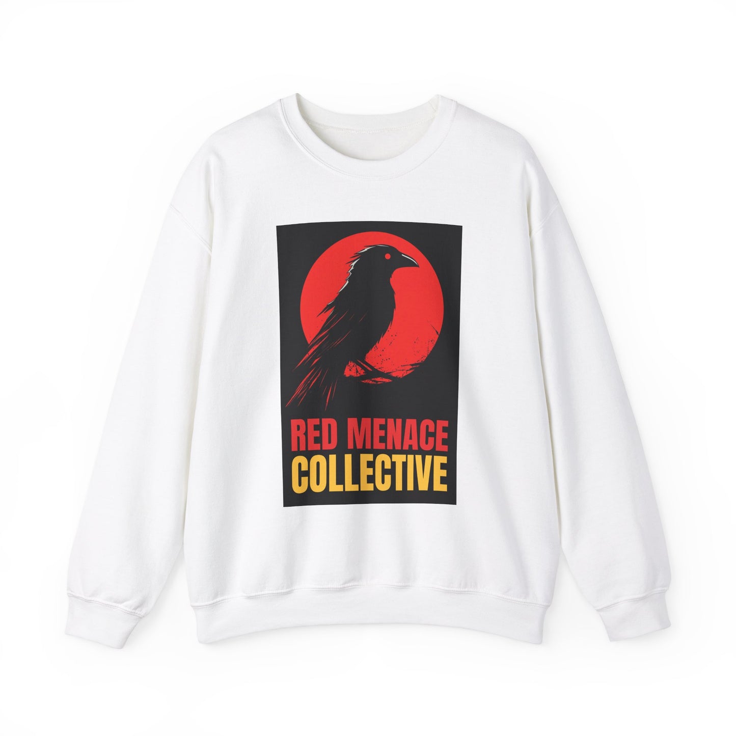 Red Menace Collective - Crow Unisex Heavy Blend™ Crewneck Sweatshirt