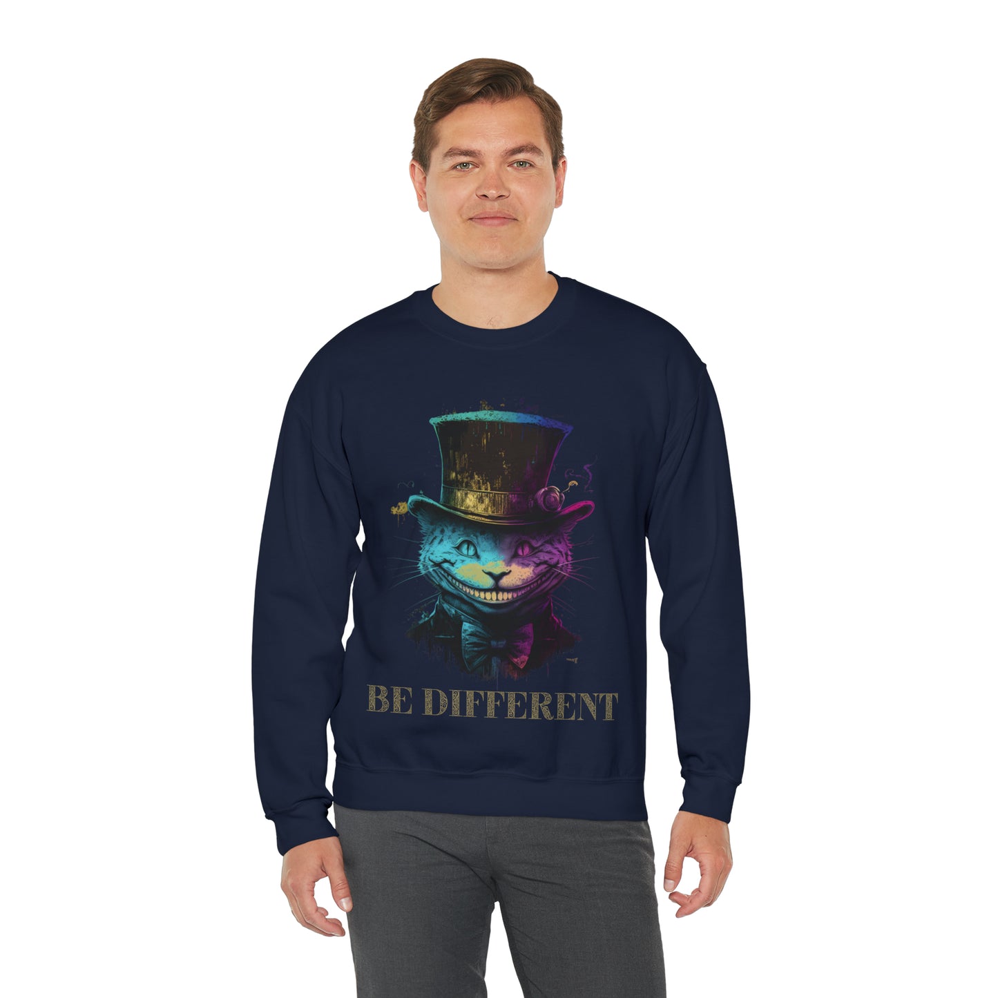 Be Different Unisex Heavy Blend™ Crewneck Sweatshirt