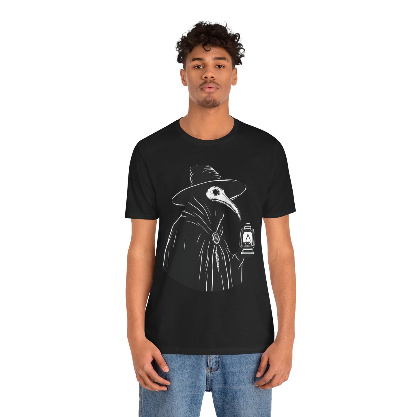 Dark Plague Doctor Tee - Unisex Short Sleeve Shirt