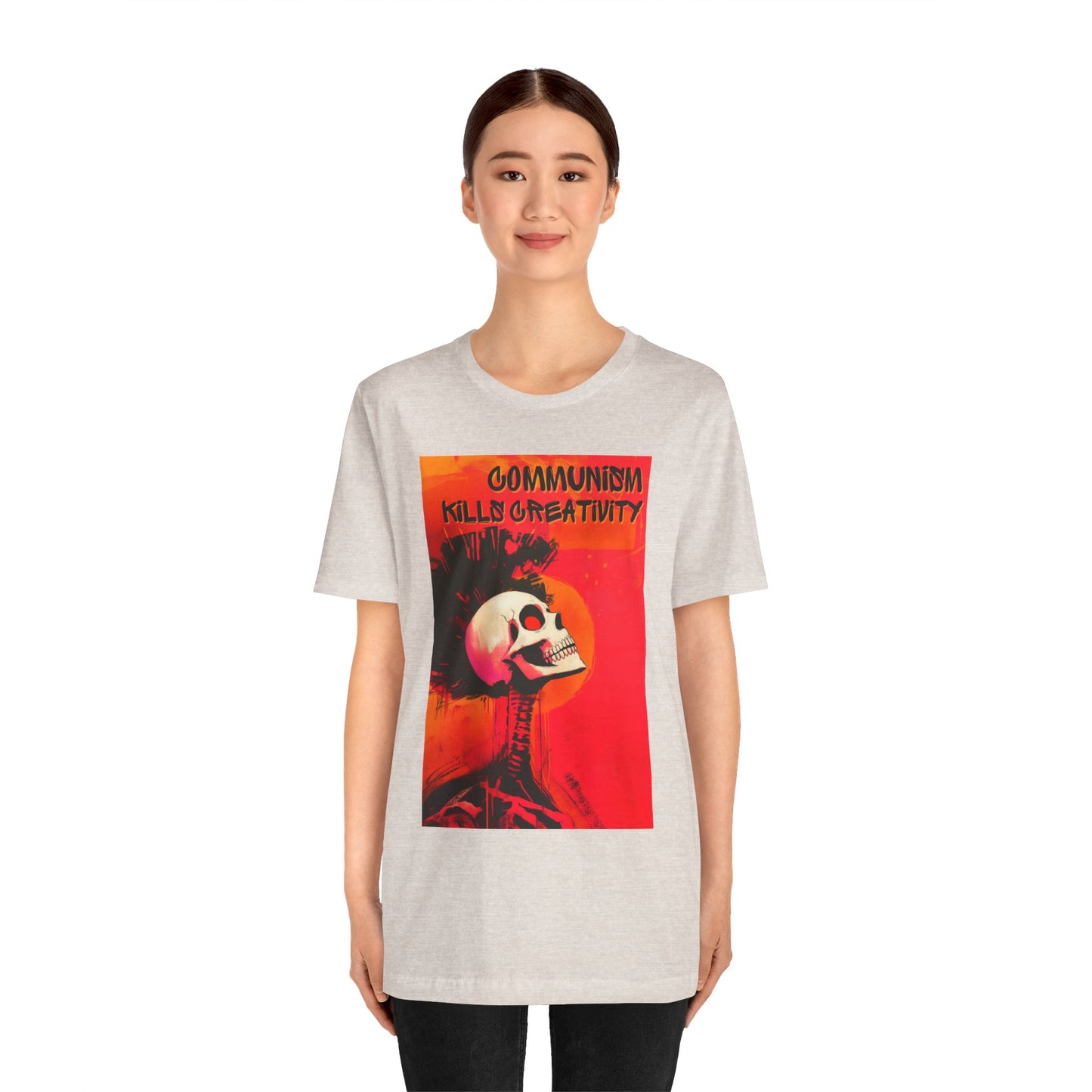 Communism Kills Creativity Unisex Jersey Short Sleeve Tee