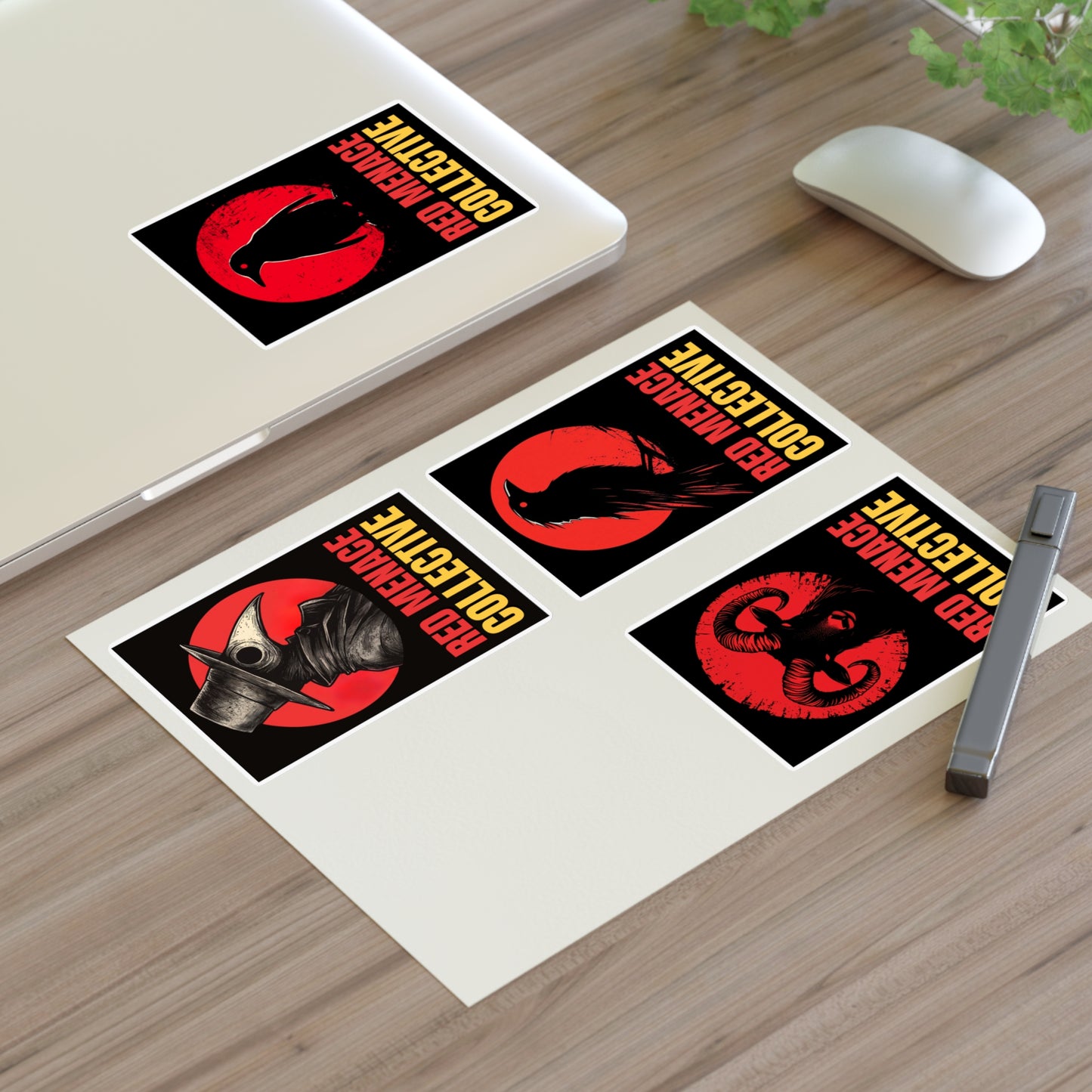 Red Menace Collection Sticker Sheets