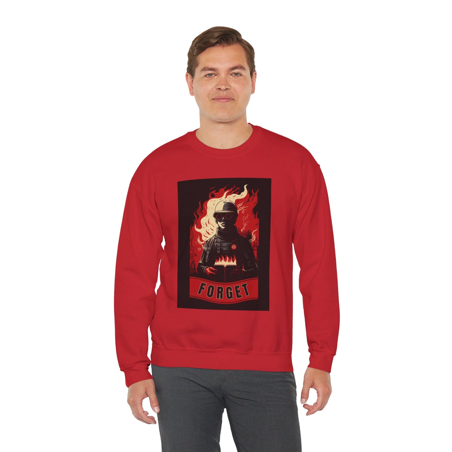 Fahrenheit 451 Unisex Heavy Blend™ Crewneck Sweatshirt