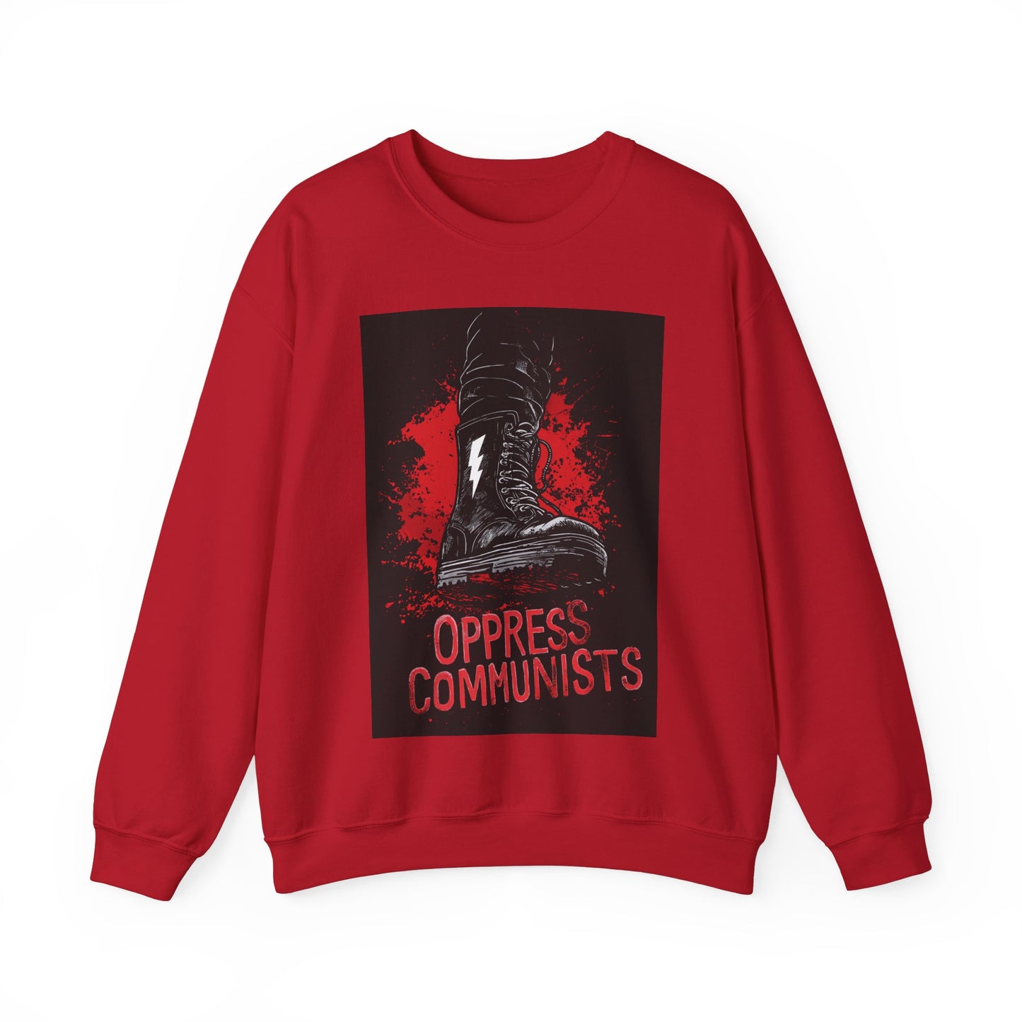 Oppress Communists Unisex Heavy Blend™ Crewneck Sweatshirt