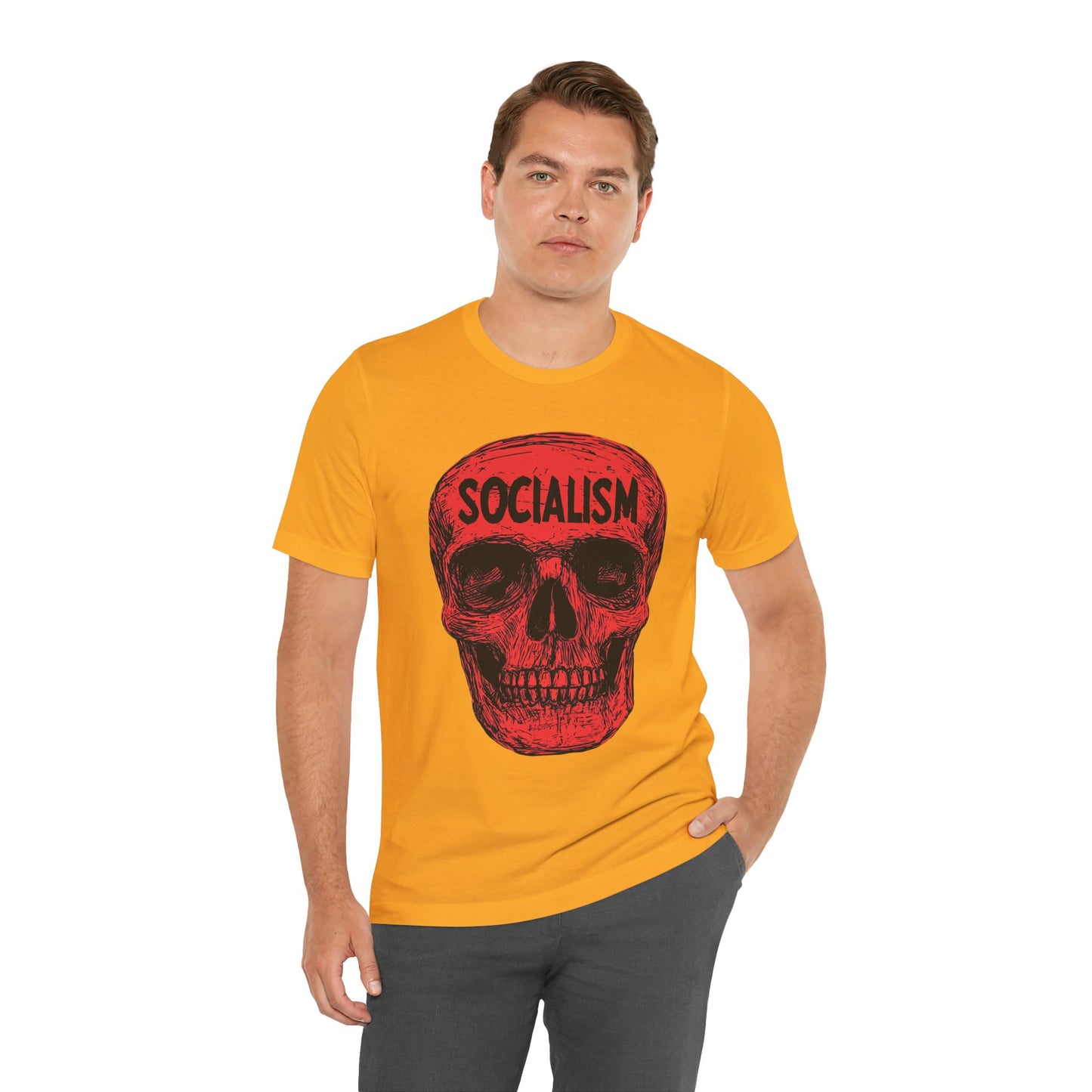 Socialism Means Death Unisex Jersey Short Sleeve Tee