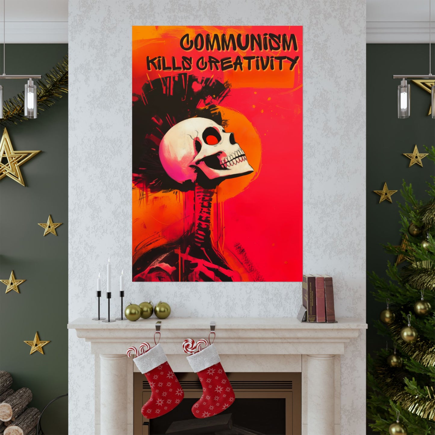 Communism Kills Creativity Matte Vertical Posters