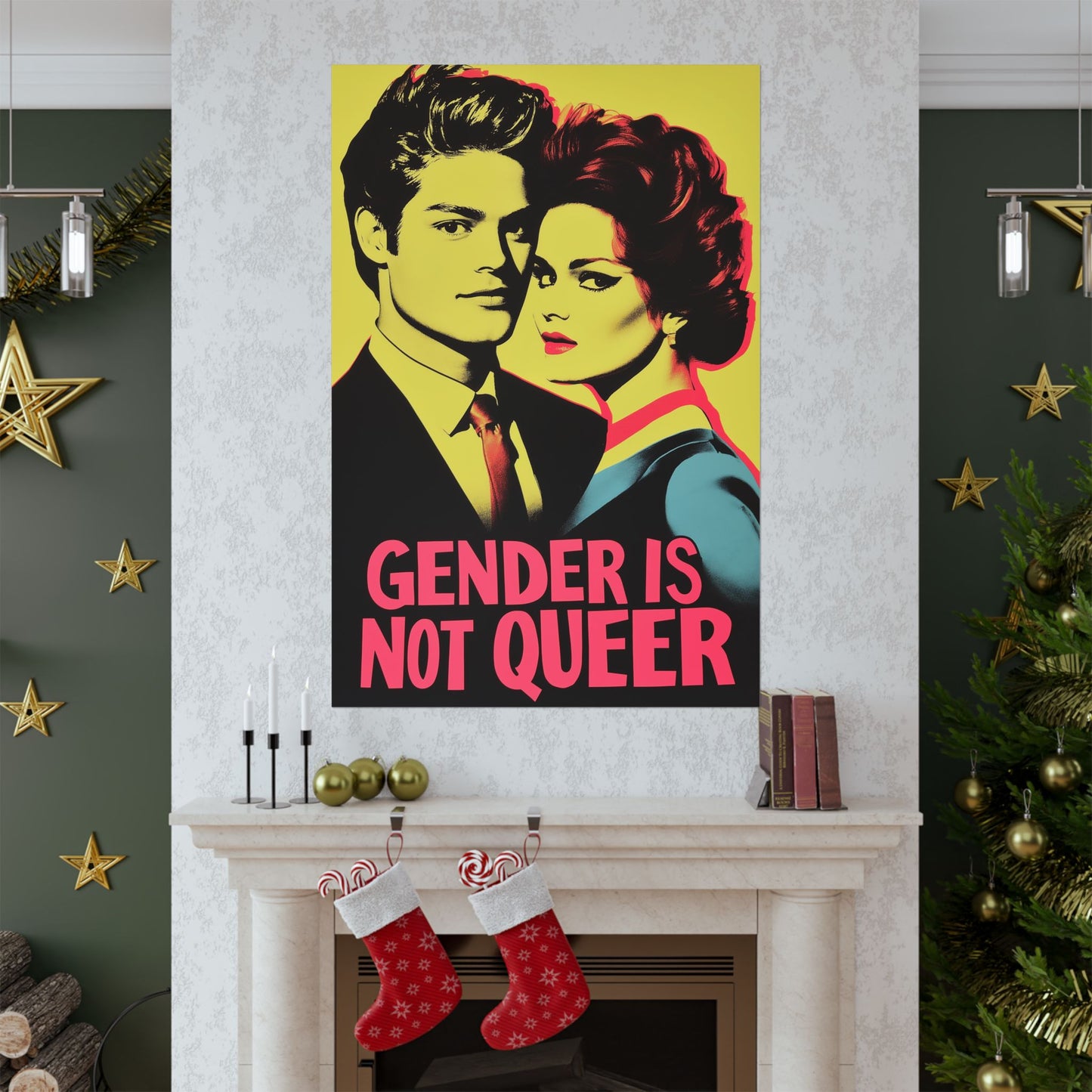 Gender is Not Queer Matte Vertical Posters