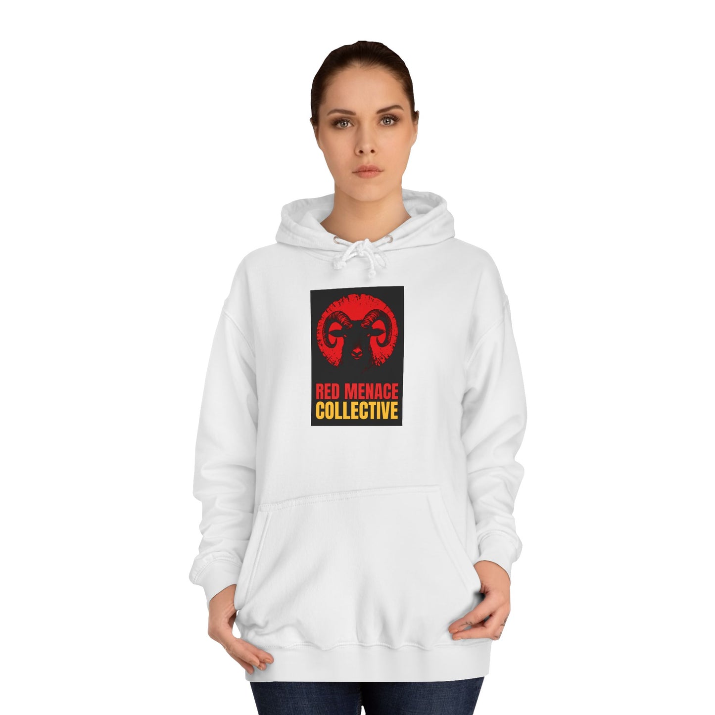 Red Menace Collective - Ram Unisex College Hoodie