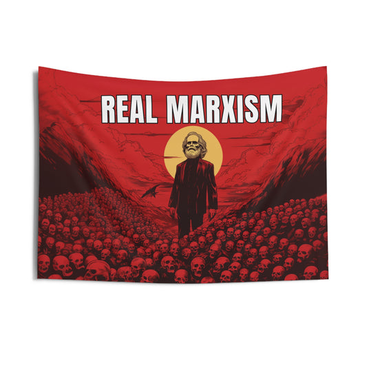 Real Marxism Indoor Wall Tapestries