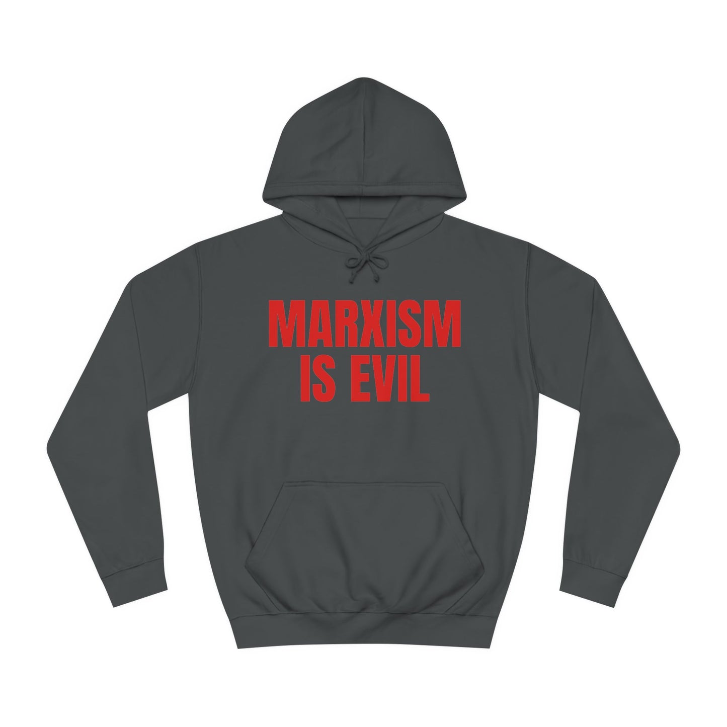 Marxism Is Evil (Red) Unisex College Hoodie