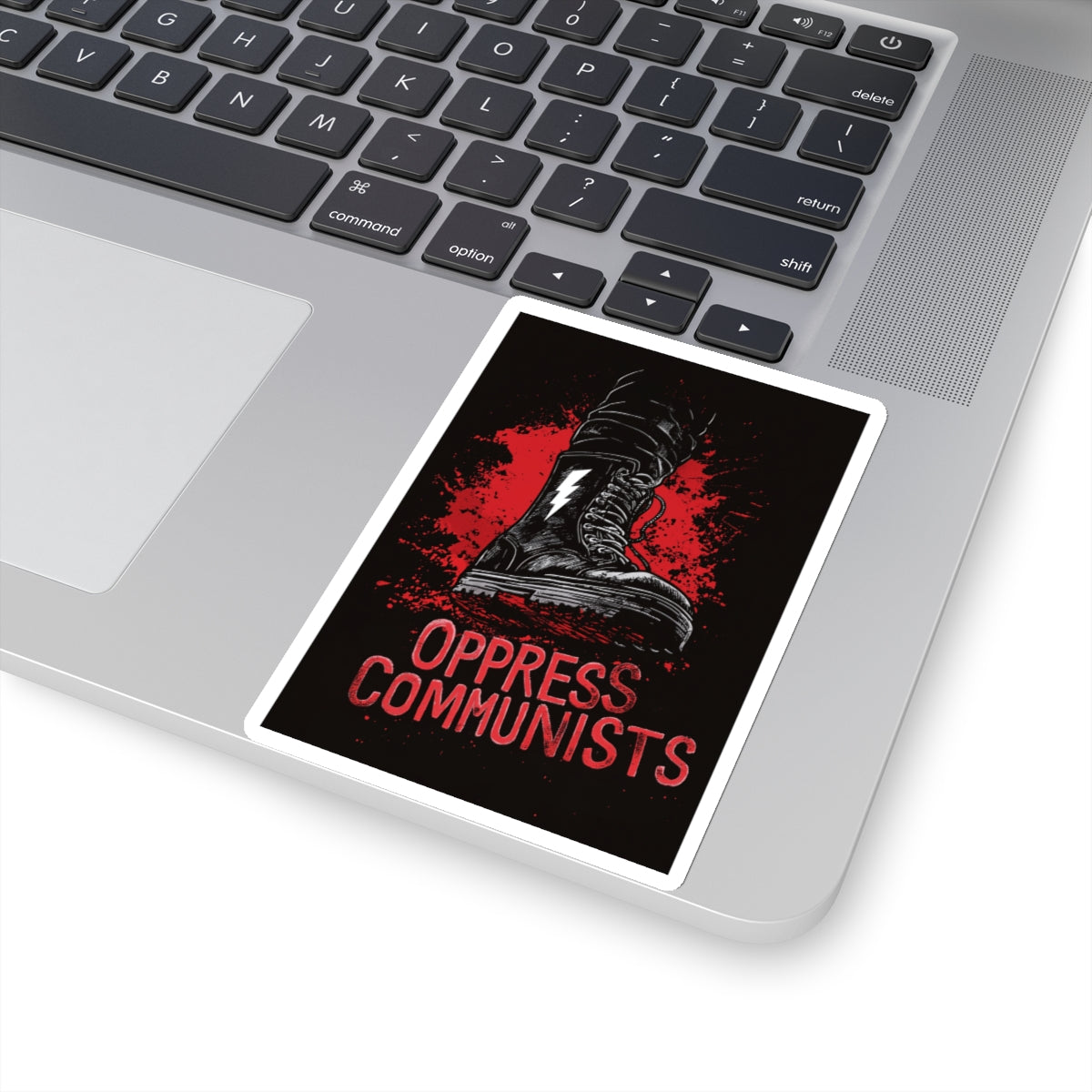 Oppress Communists Kiss-Cut Stickers