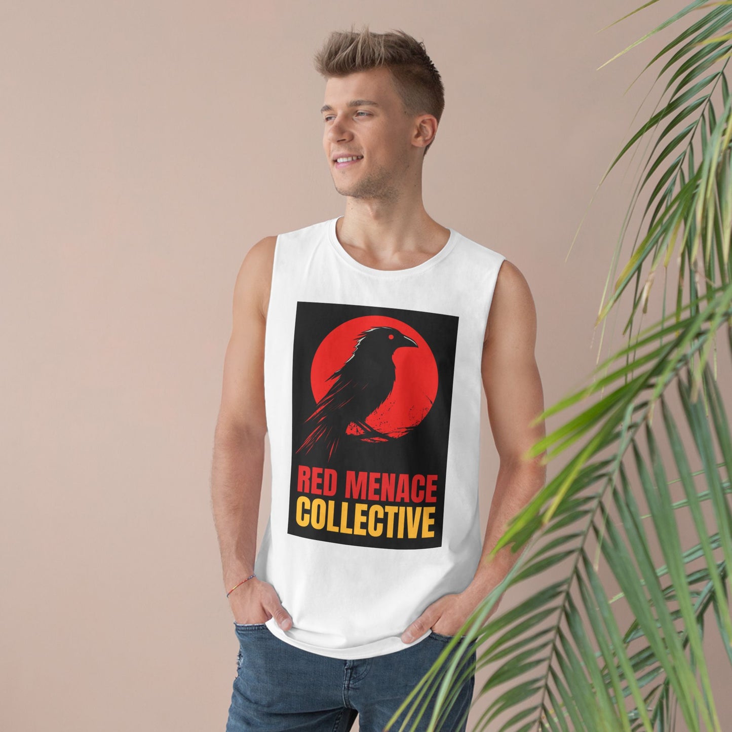 Red Menace Collective, Crow Unisex Barnard Tank