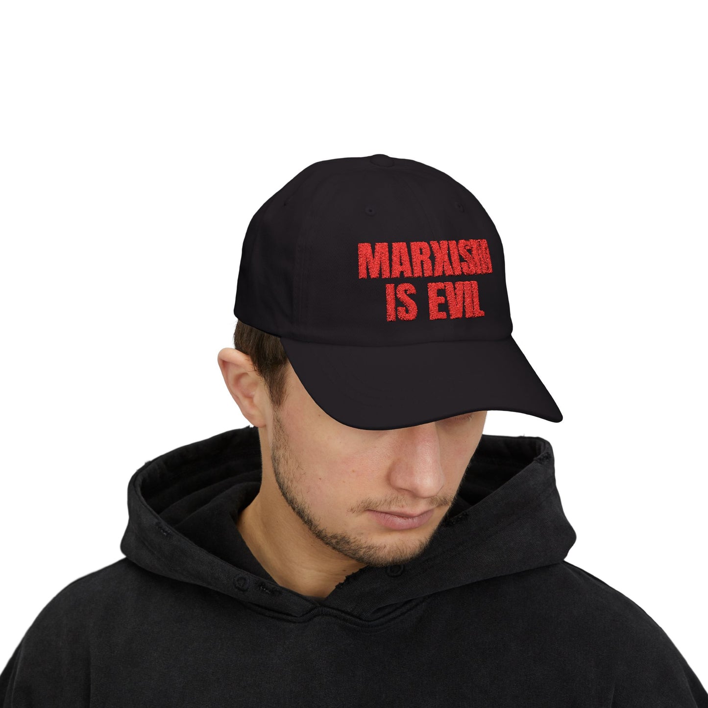 Marxism Is Evil (Red) Classic Dad Cap