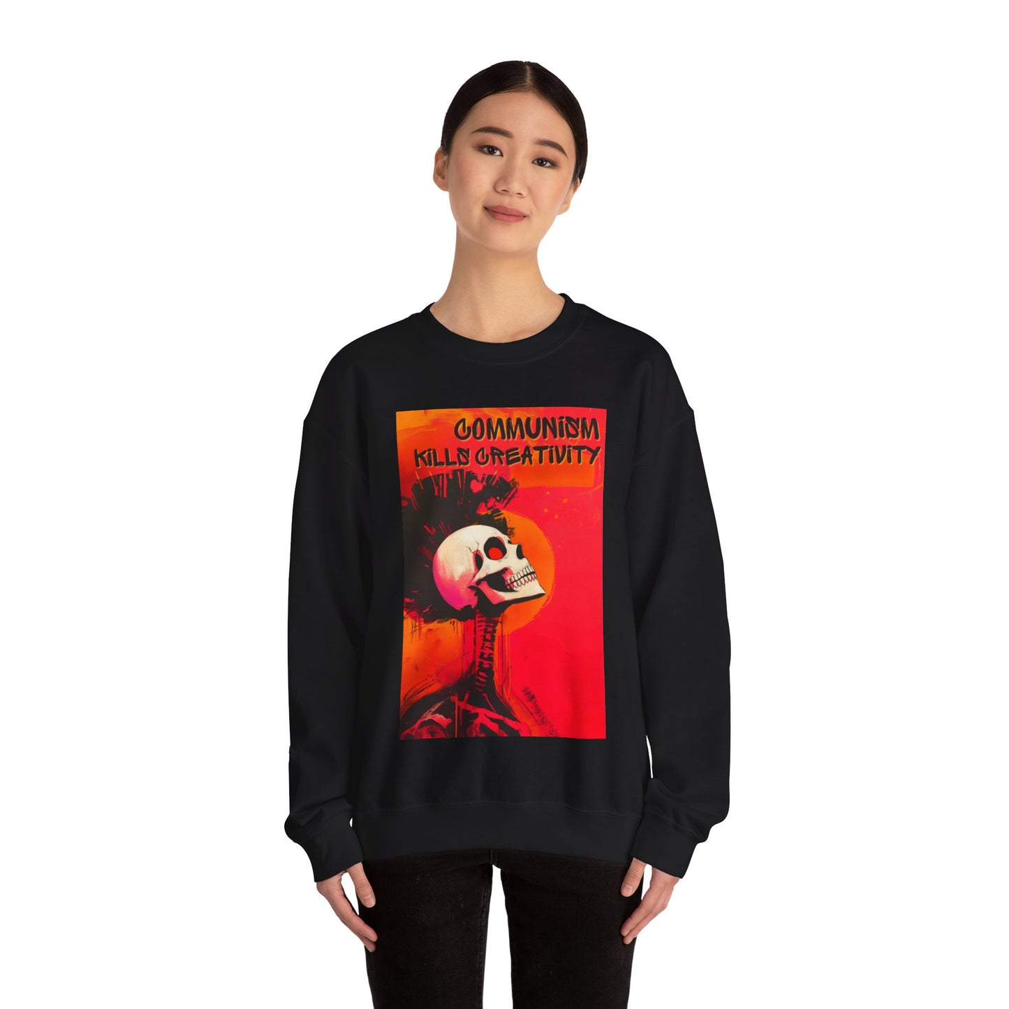 Communism Kills Creativity Unisex Heavy Blend™ Crewneck Sweatshirt