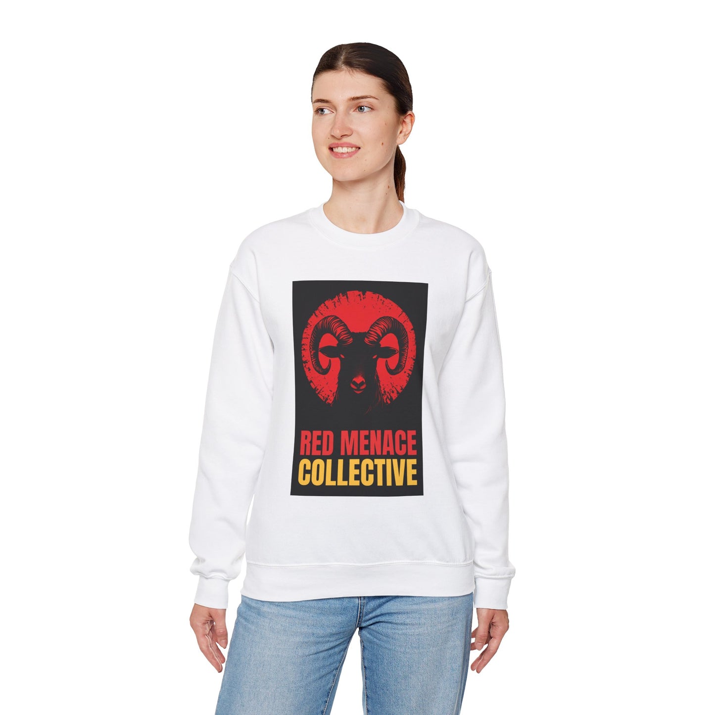 Red Menace Collective - Ram Unisex Heavy Blend™ Crewneck Sweatshirt