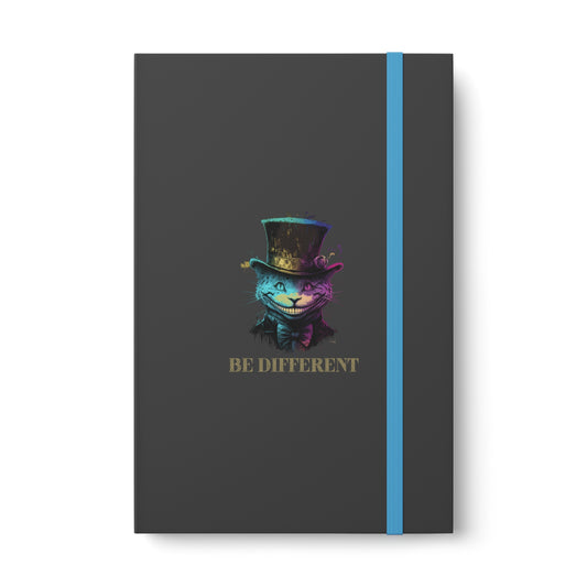 Be Different Color Contrast Notebook - Ruled