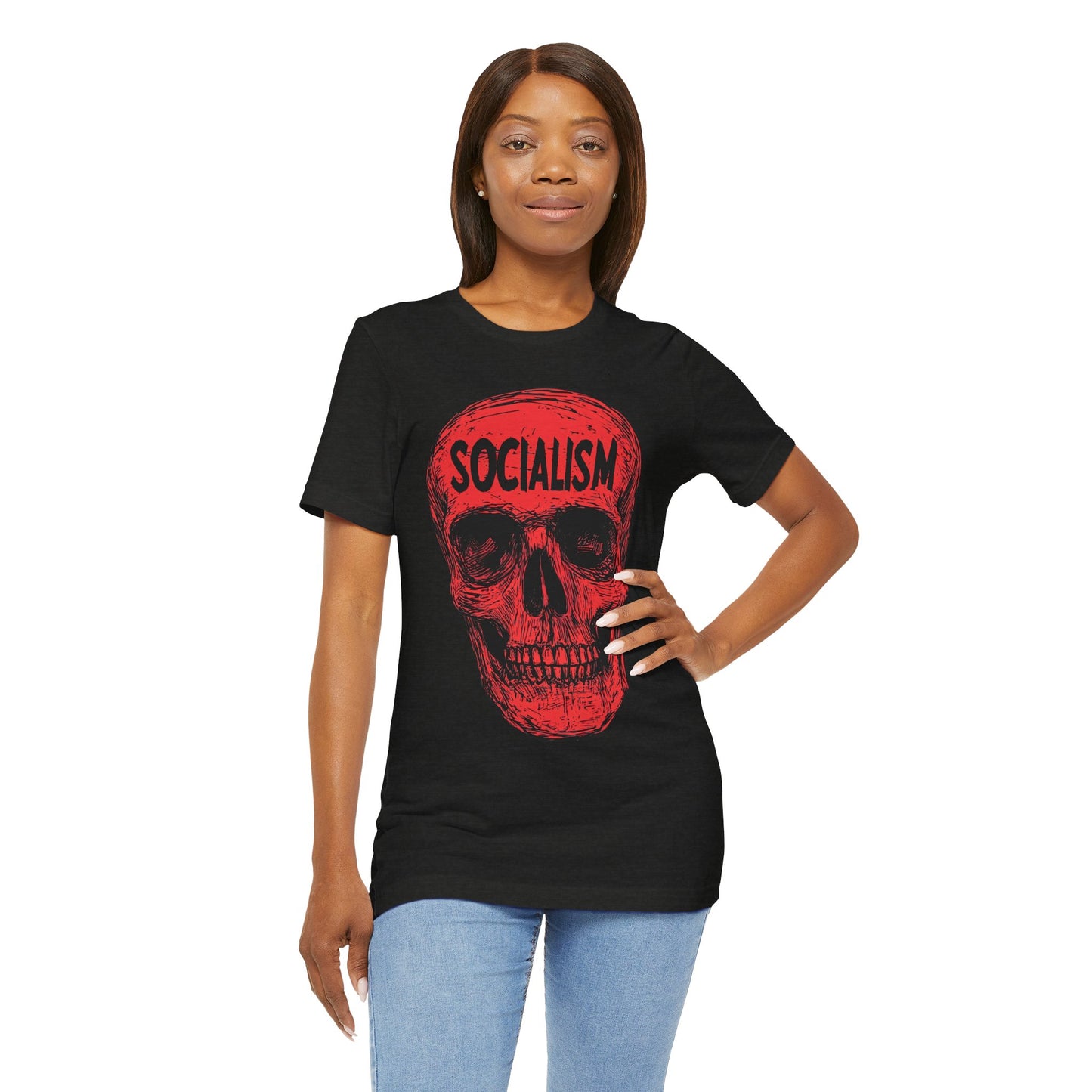 Socialism Means Death Unisex Jersey Short Sleeve Tee