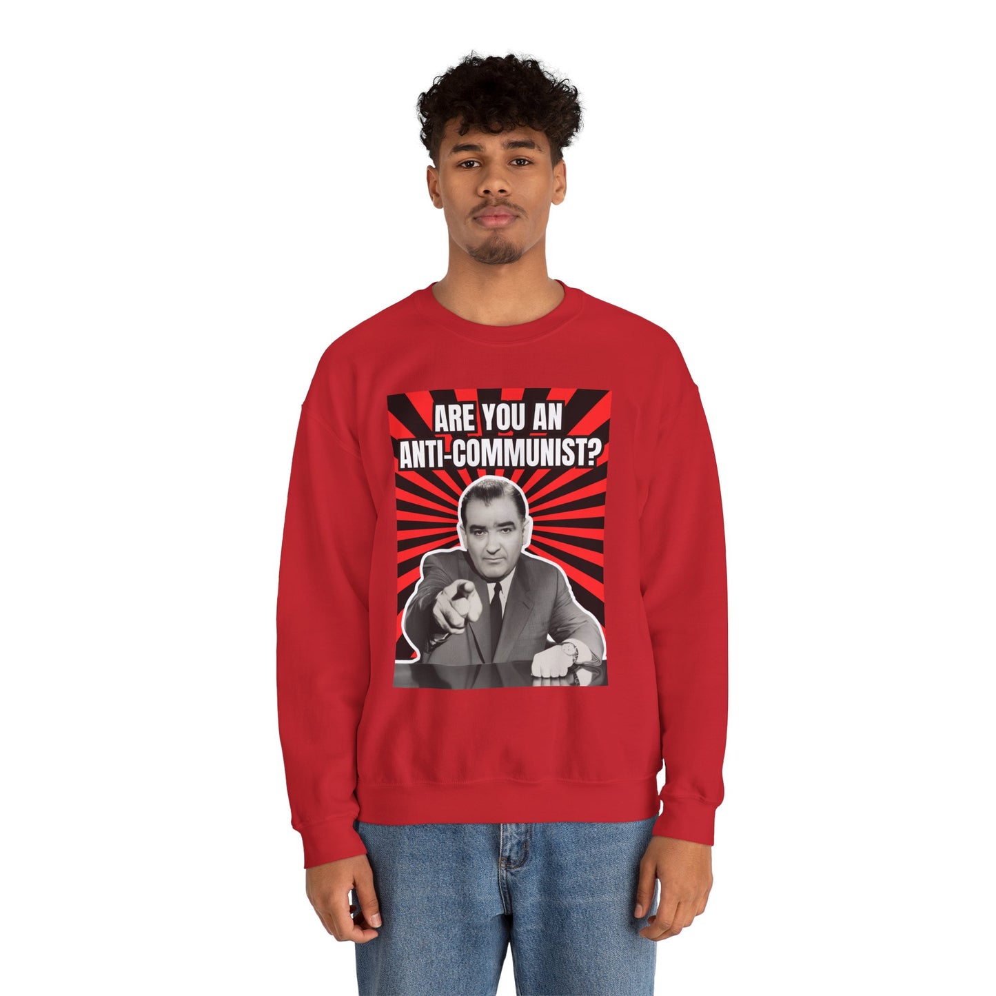 Are You An Anti-Communist? Unisex Heavy Blend™ Crewneck Sweatshirt