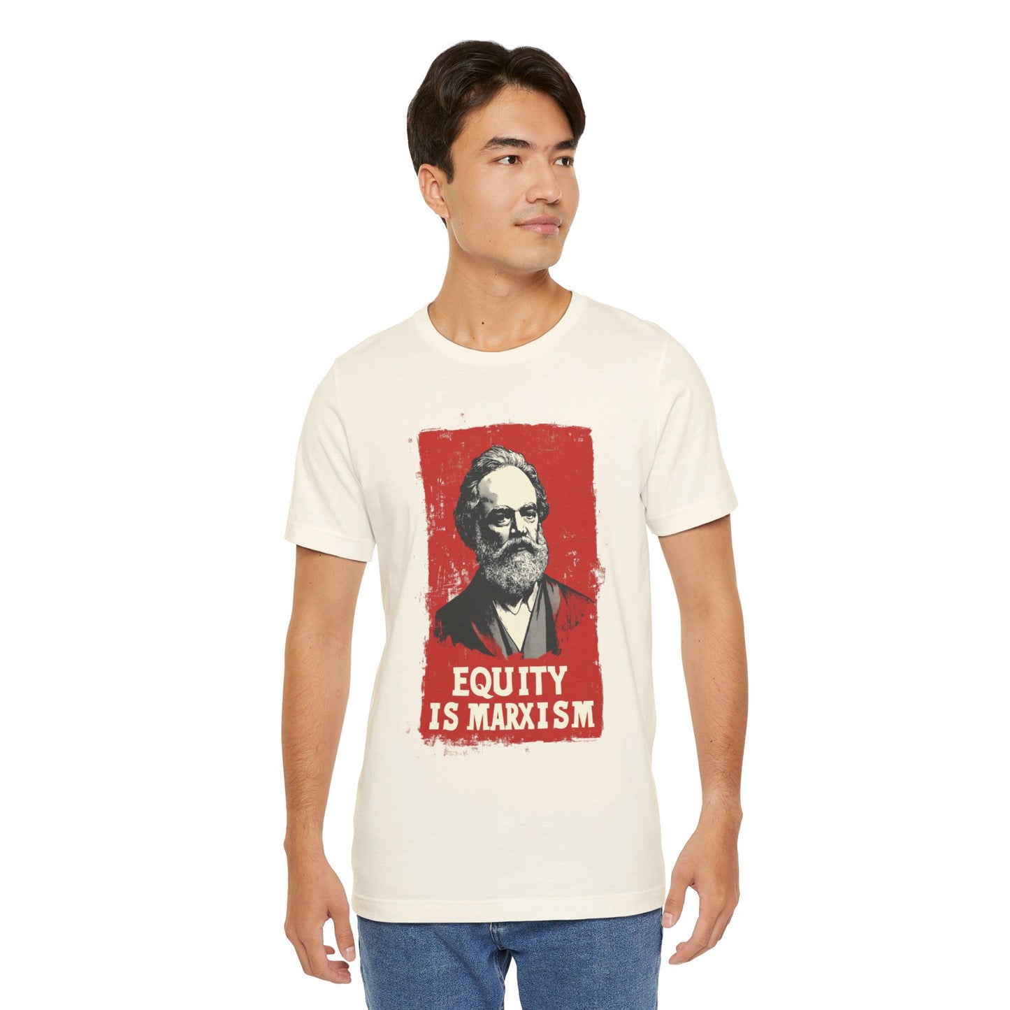 Equity Is Marxism Unisex Jersey Short Sleeve Tee