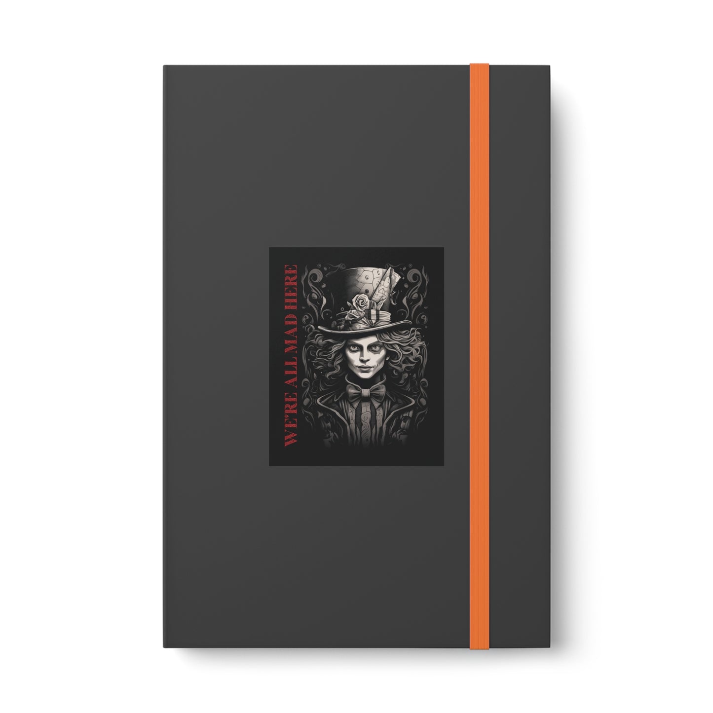 We're All Mad Here Signature Color Contrast Notebook - Ruled