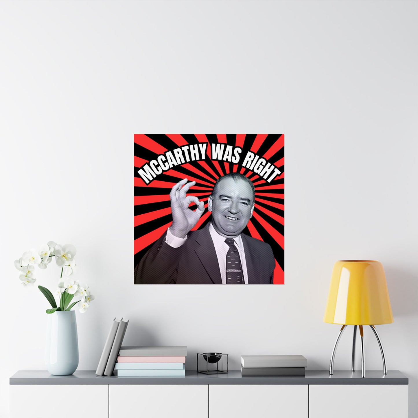 McCarthy Was Right Design 5 Matte Vertical Posters