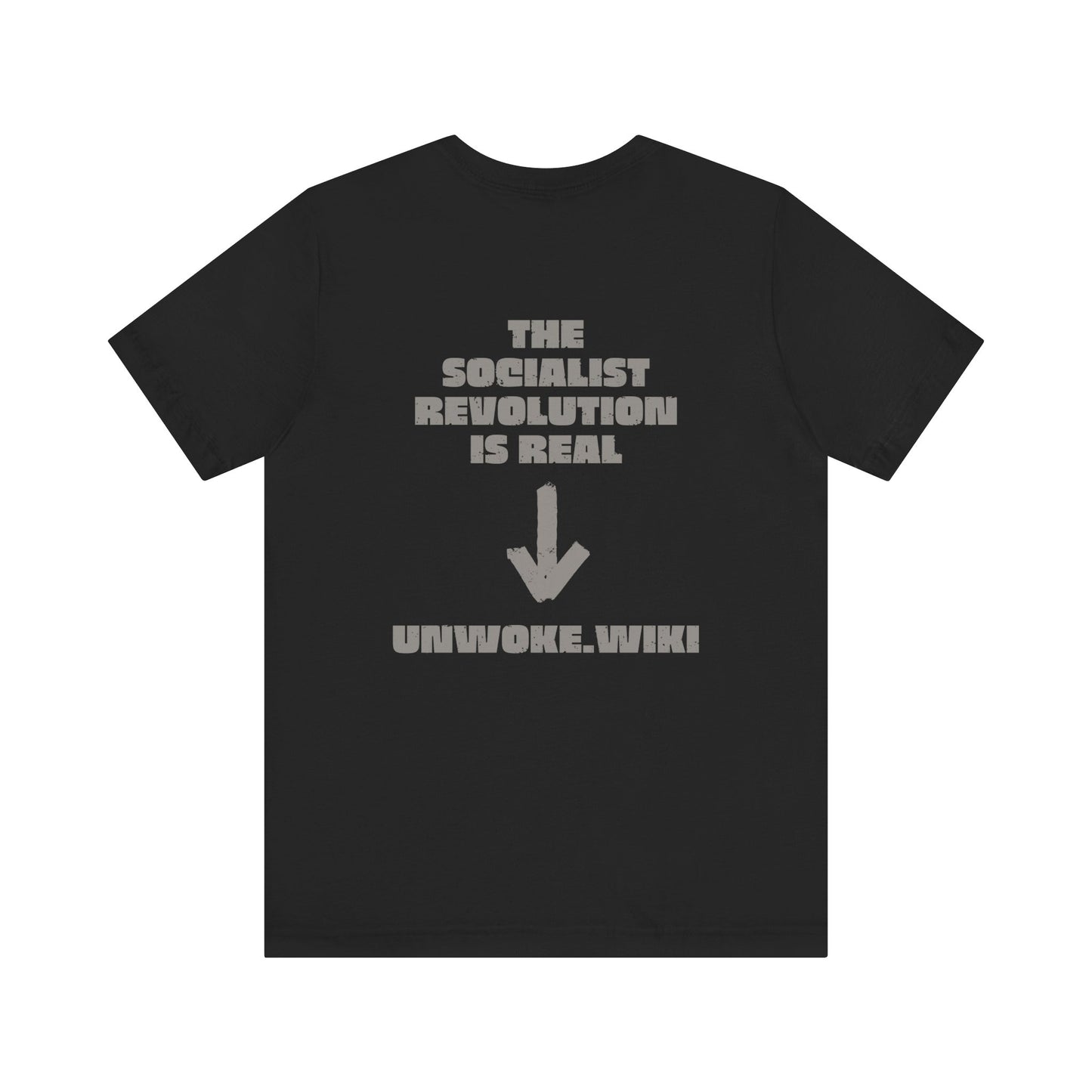 LIMITED EDITION: Unwoke Wiki July 2024 Unisex Jersey Short Sleeve Tee