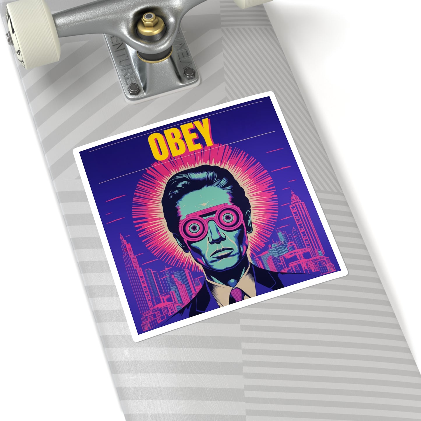 OBEY Square Stickers
