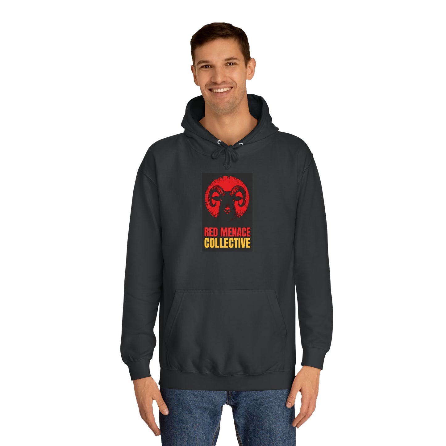 Red Menace Collective - Ram Unisex College Hoodie