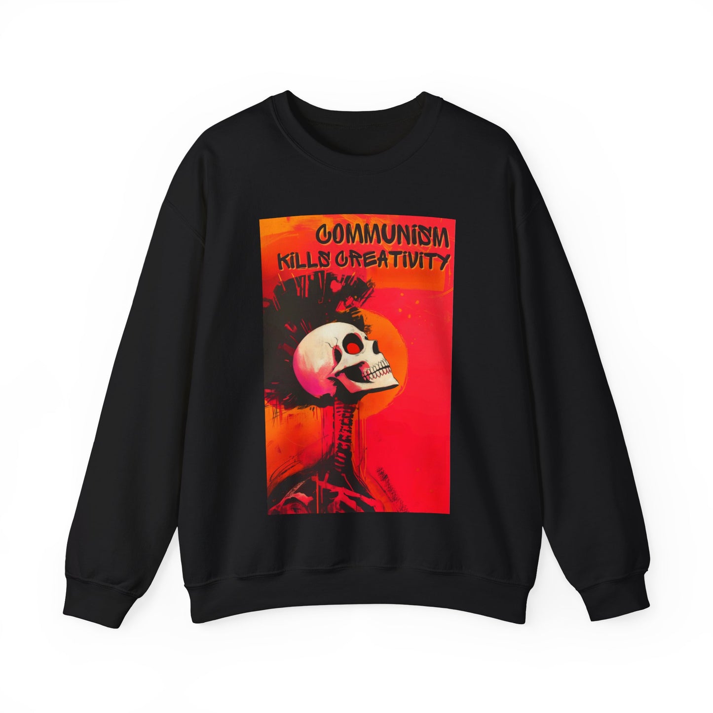 Communism Kills Creativity Unisex Heavy Blend™ Crewneck Sweatshirt