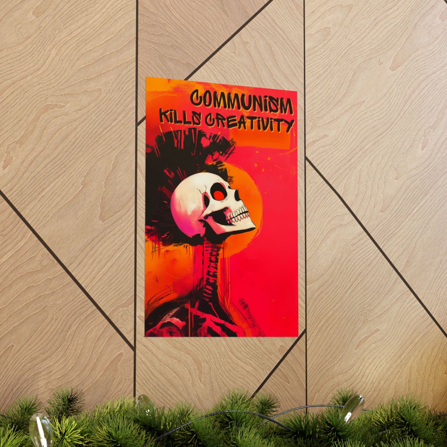 Communism Kills Creativity Matte Vertical Posters