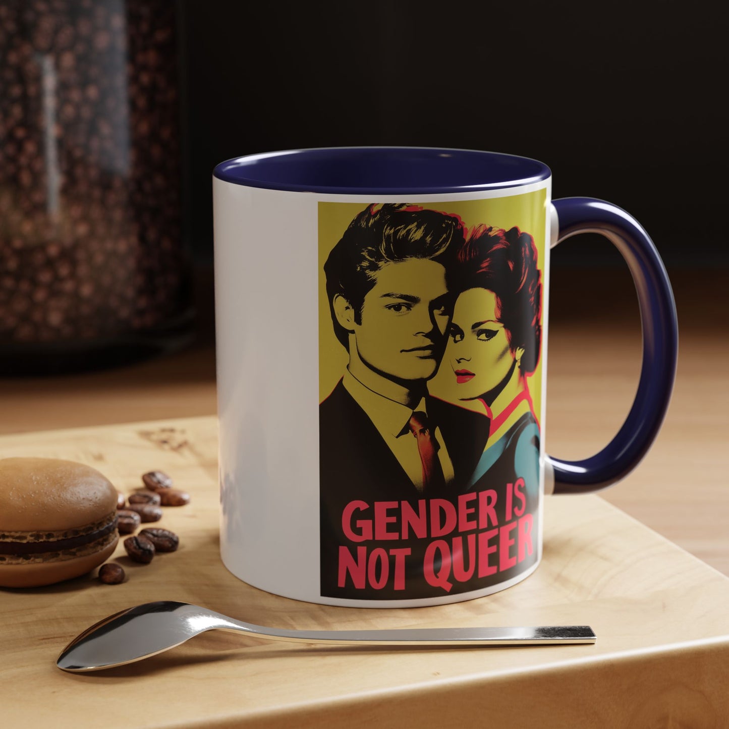 Gender is Not Queer Accent Coffee Mug (11 or 15oz)