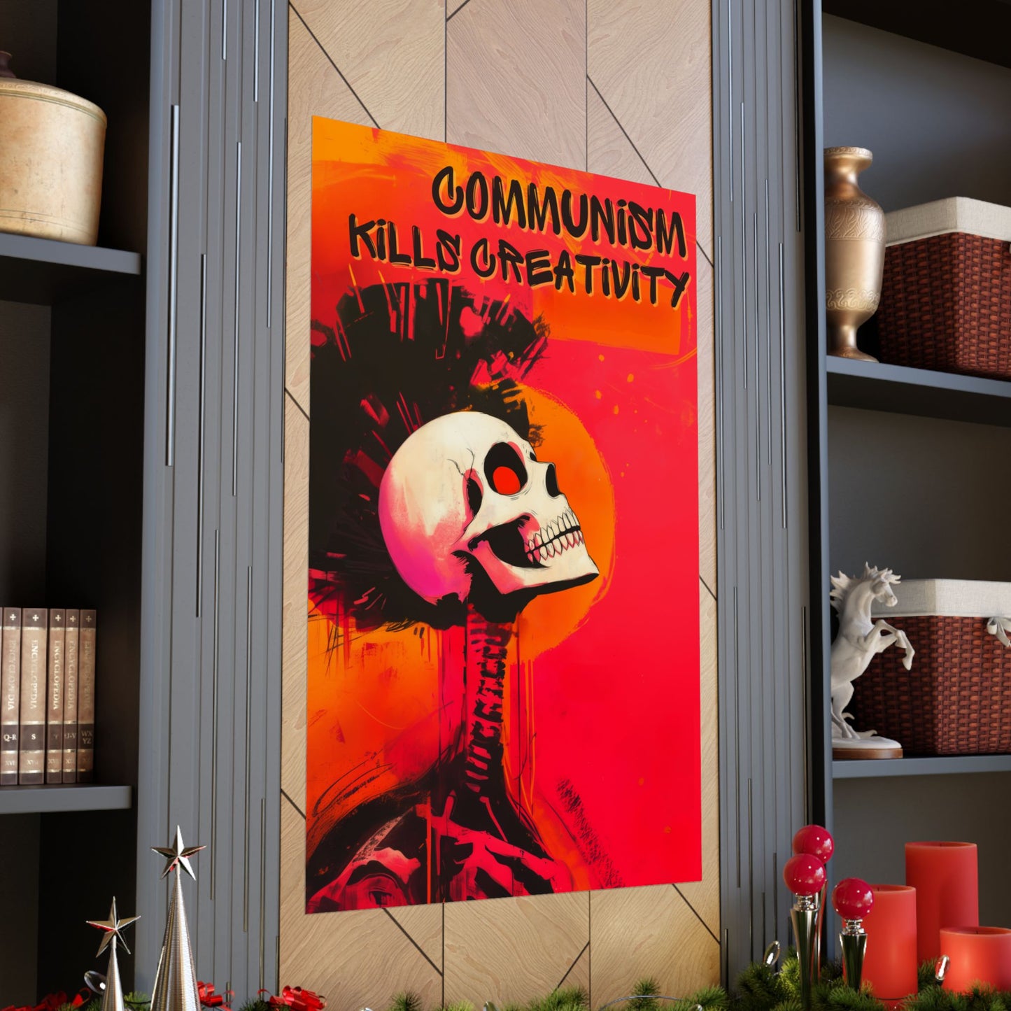 Communism Kills Creativity Matte Vertical Posters