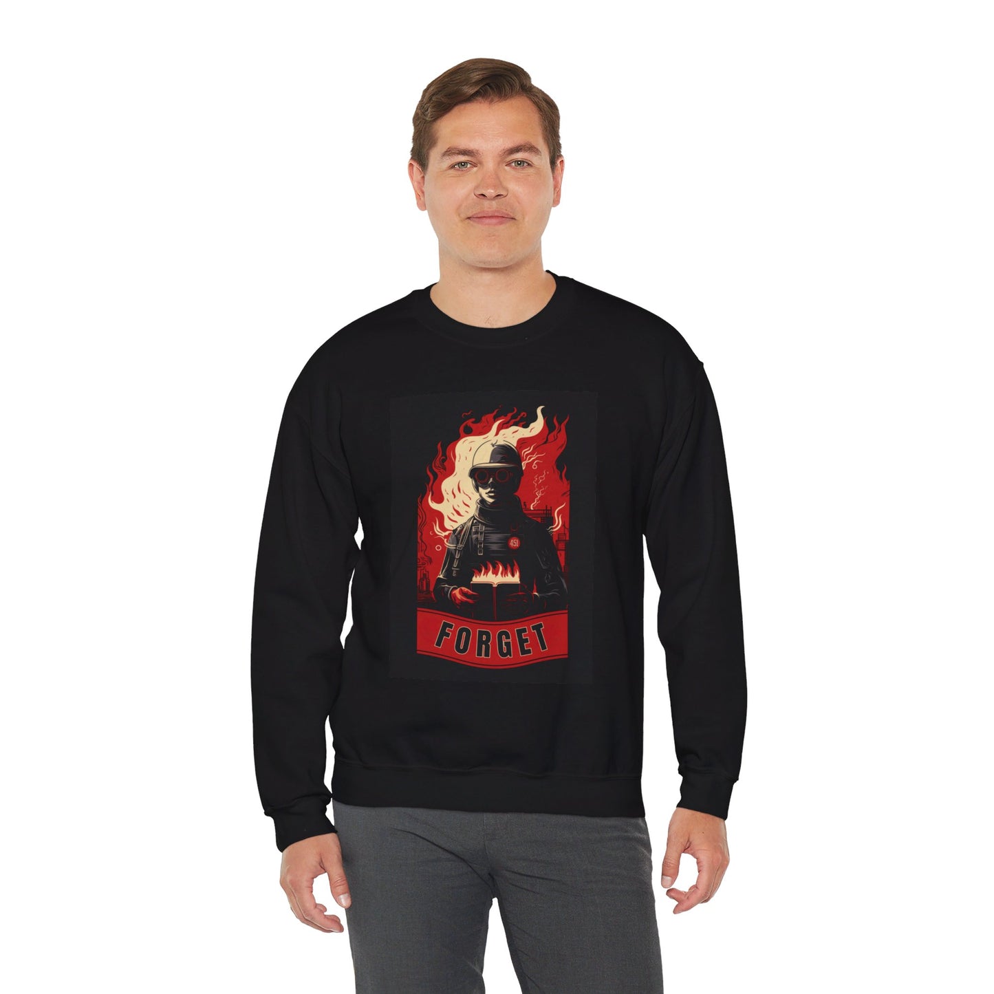 Fahrenheit 451 Unisex Heavy Blend™ Crewneck Sweatshirt