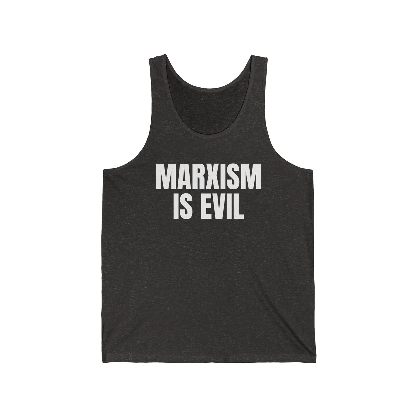 Marxism Is Evil Unisex Jersey Tank