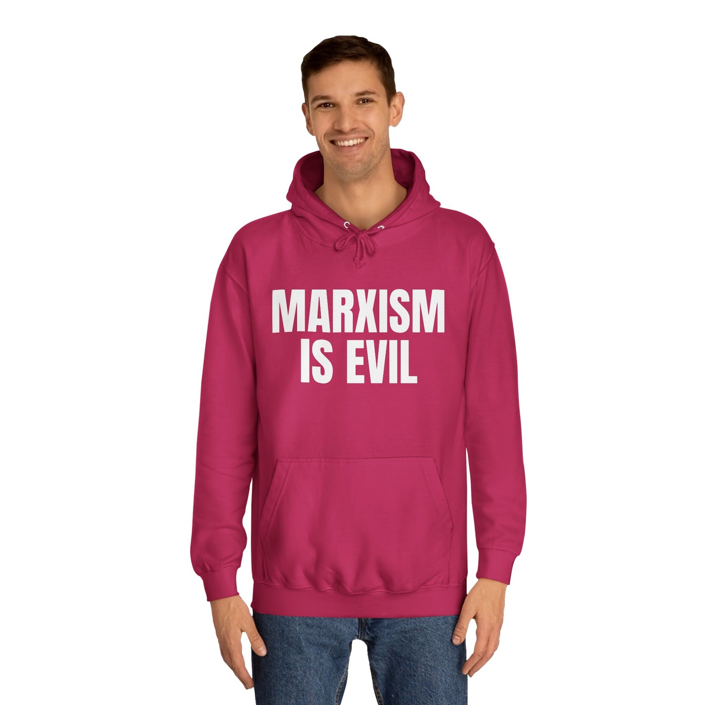 Marxism Is Evil Unisex College Hoodie