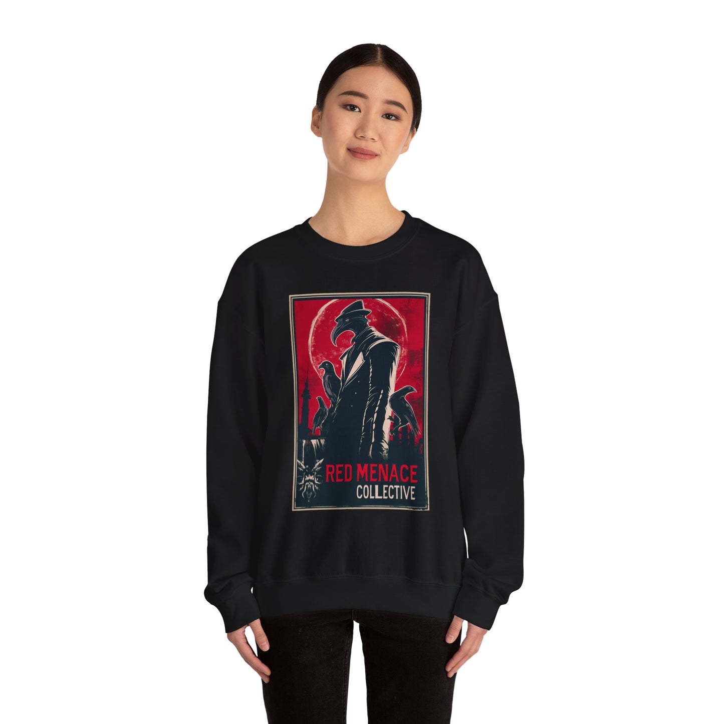 Red Menace Propaganda Unisex Heavy Blend™ Crewneck Sweatshirt