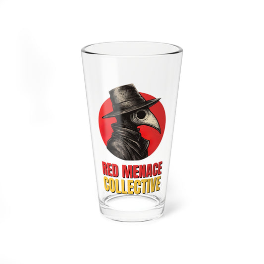 Red Menace Collective Pint Glass, 16oz