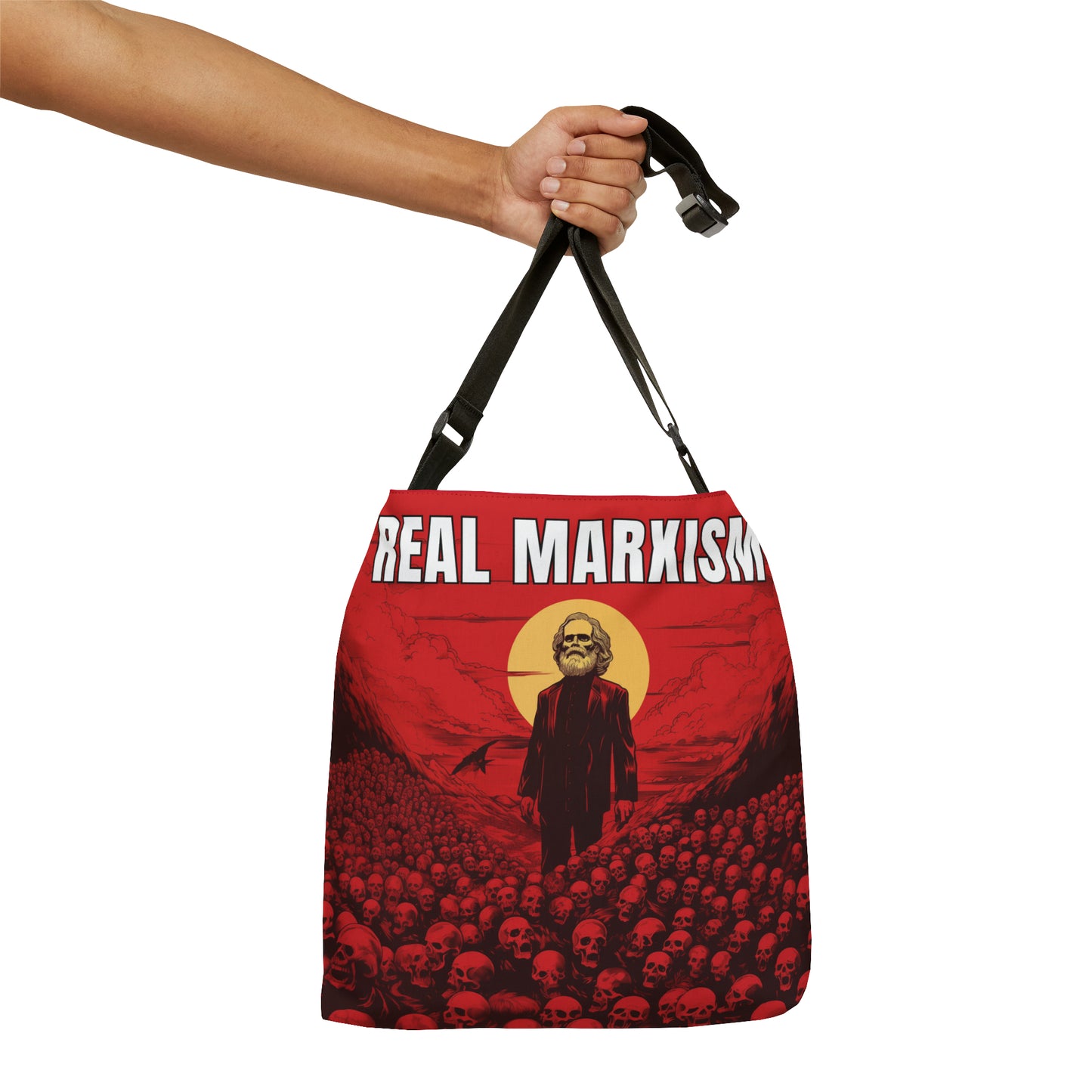 Real Marxism Adjustable Tote Bag