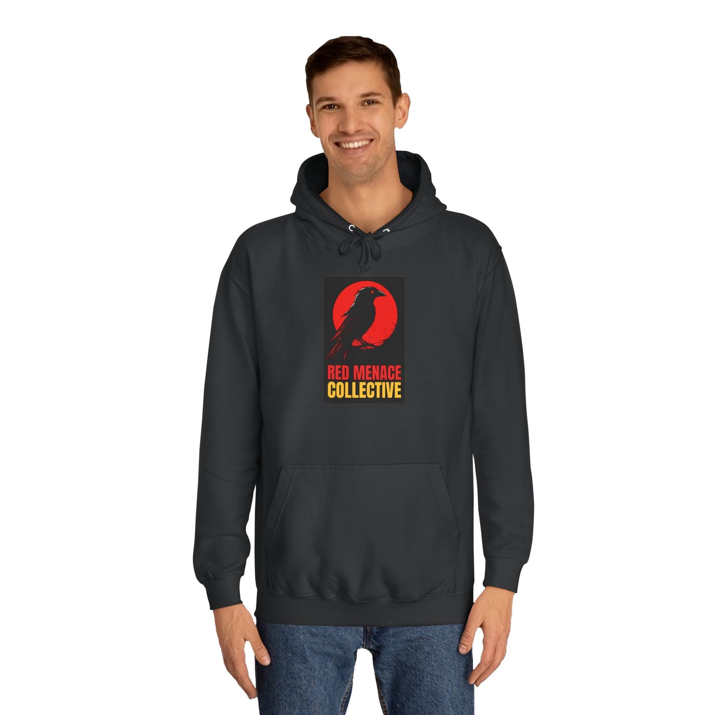 Red Menace Collective - Crow Unisex College Hoodie