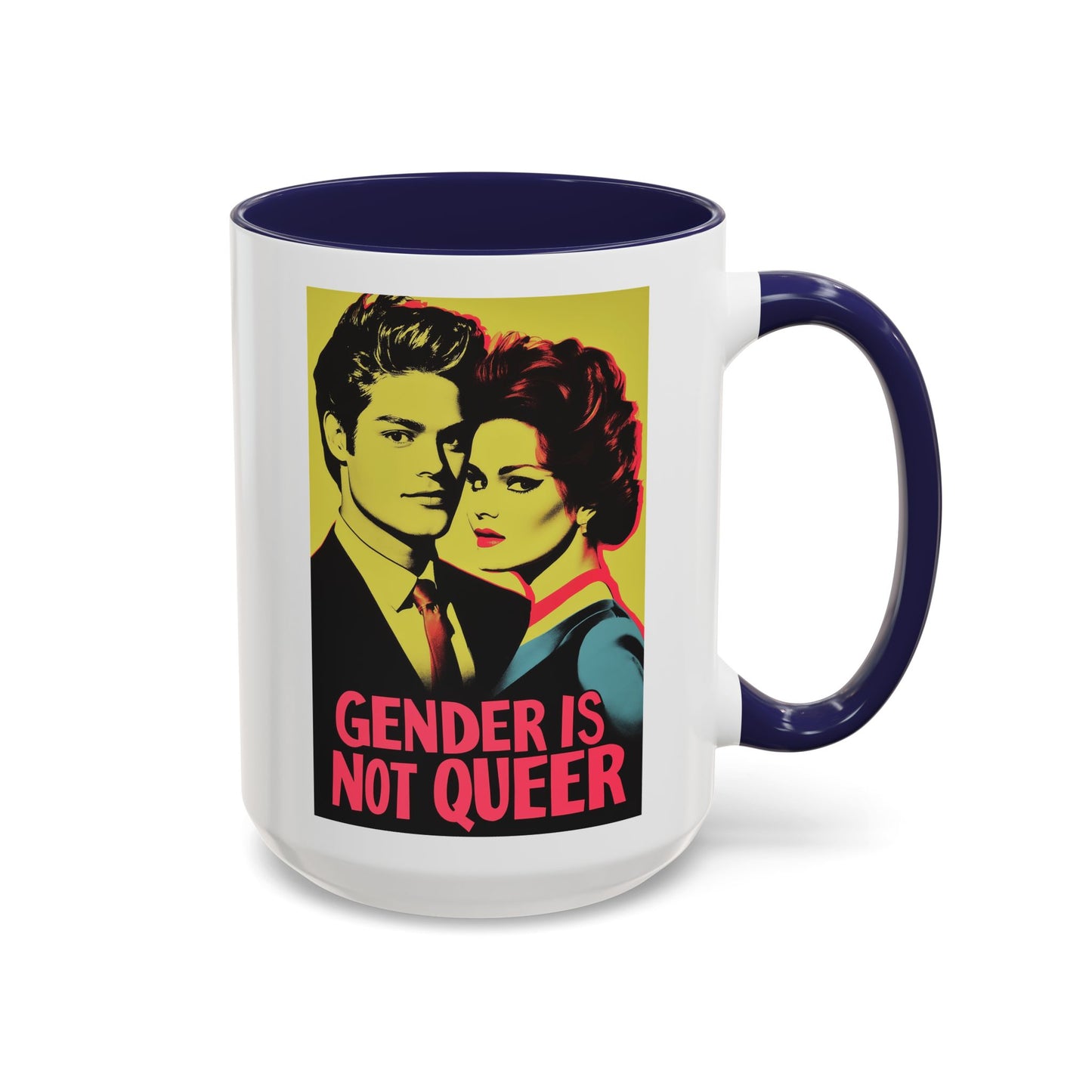 Gender is Not Queer Accent Coffee Mug (11 or 15oz)